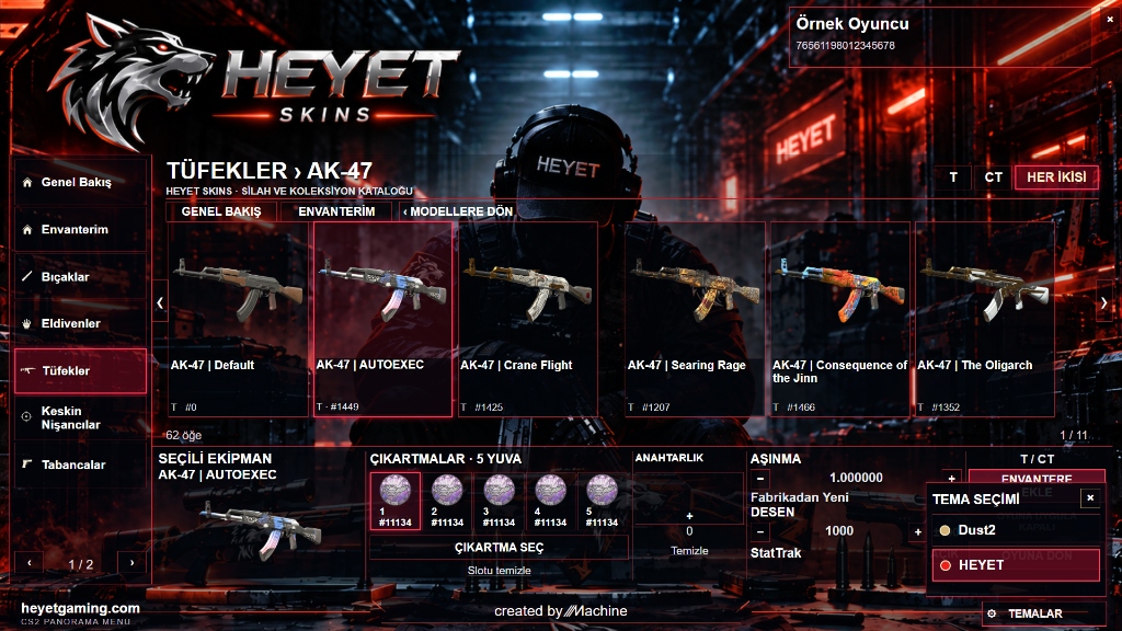 CS2 AIM Sunucusu Yeni !ws HEYET Teması